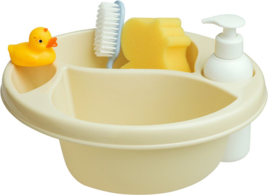 Hygienická miska s koupacími potřebami - různé barvy béžová - obrázek 7