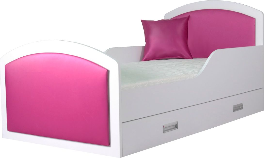 Dětská postel Ourbaby Verona růžová 160x80 cm - obrázek 1