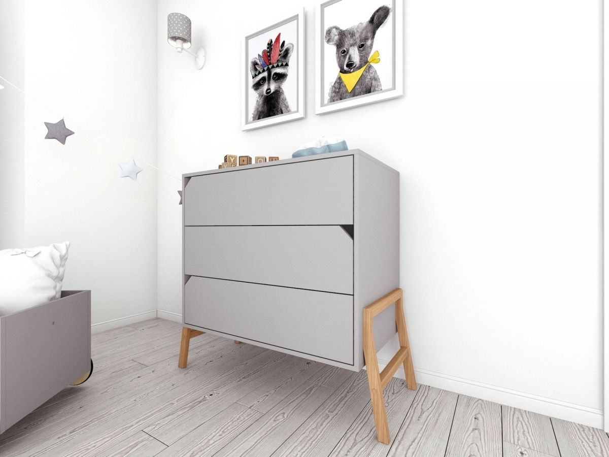 Bellamy dětská komoda Lotti Grey - obrázek 1