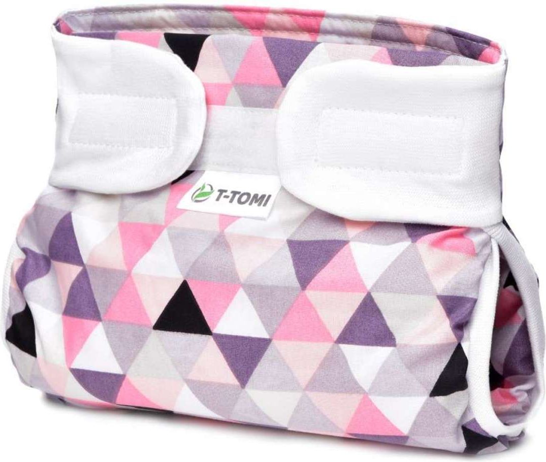 ORTOPEDICKÉ ABDUKČNÍ KALHOTKY, PINK TRIANGLES 3-6 kg - obrázek 2