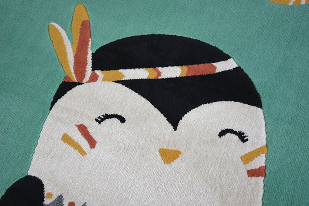 Koberec Ourbaby Penguin 22908-0 obdélník 120x170 cm bílá černá - obrázek 6