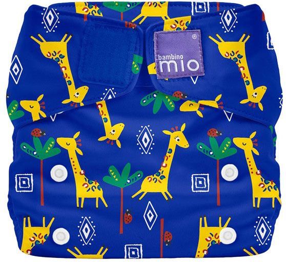 Bambinomio Miosolo látková plenka all in one Giraffe Jamboree - obrázek 1