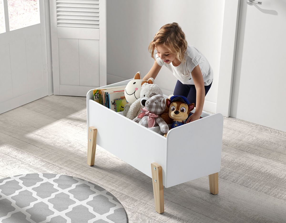 Úložný box Kiddy bílý - obrázek 1