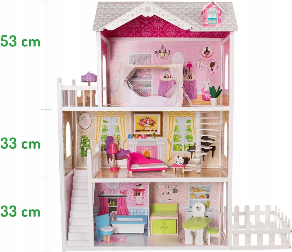 EcoToys Domeček pro panenky California - obrázek 3