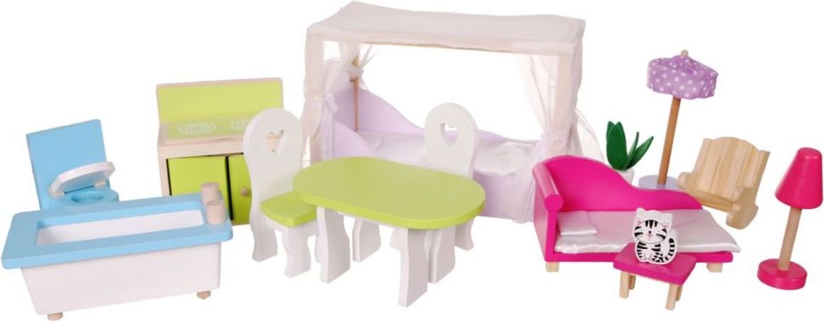 EcoToys Domeček pro panenky California - obrázek 6