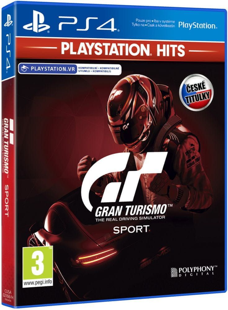 Gran Turismo Sport CZ (Playstation Hits) - PS4 - obrázek 1