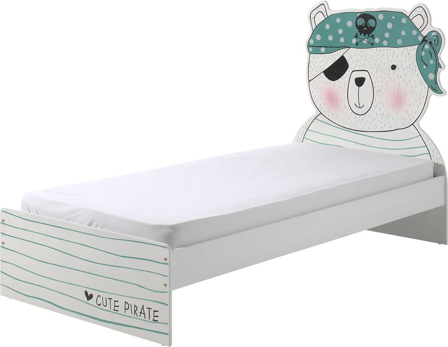 Dětská postel VIPACK FURNITURE Pirate bílá - obrázek 3