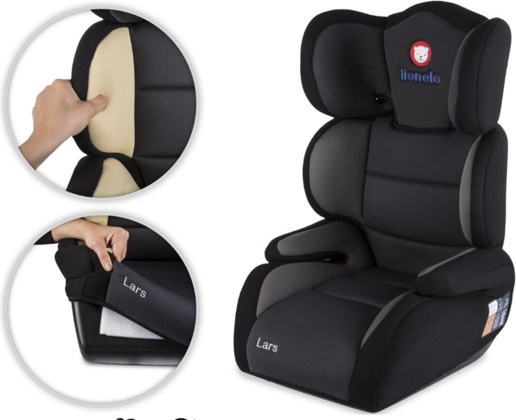 Dětská autosedačka LIONELO Lars růžová - obrázek 4