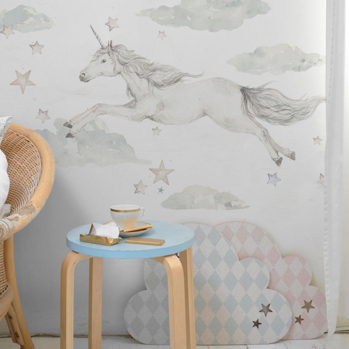 Samolepka na zeď Dekornik Unicorn in the Sky 30035-0, 0.5 m2 - obrázek 3