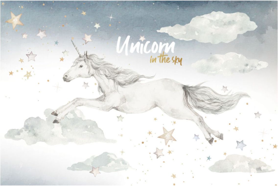 Samolepka na zeď Dekornik Unicorn in the Sky 30035-0, 0.5 m2 - obrázek 5