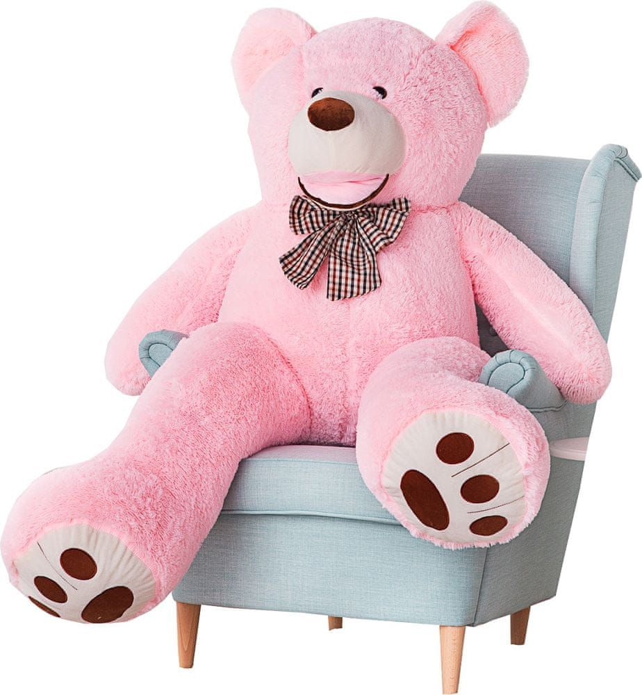 Aga4Kids Plyšový medvěd 160 cm Amigo Pink - obrázek 1