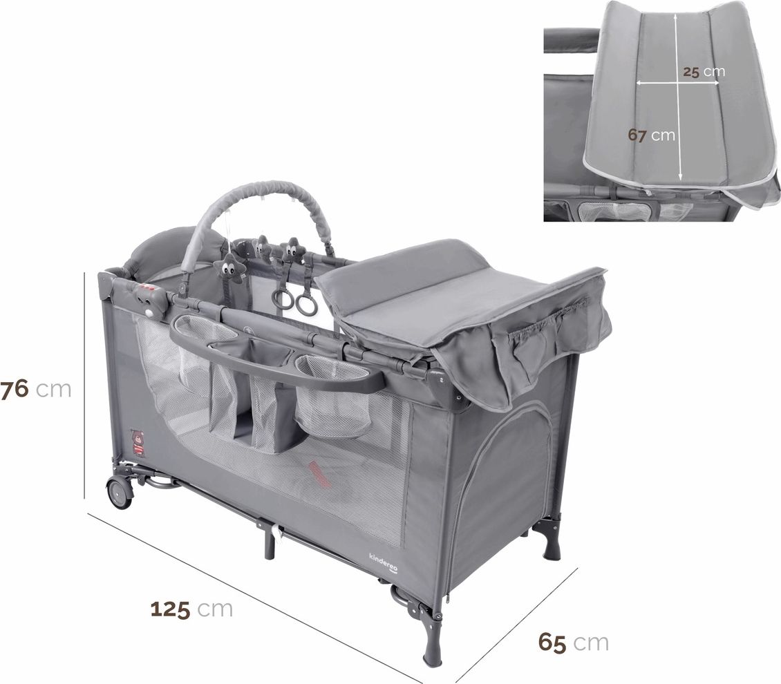 Ourbaby Comfort Plus šedá - obrázek 5