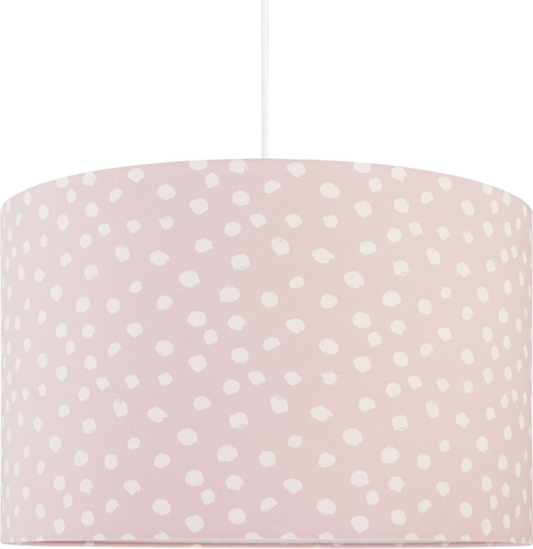 Textilní závěsná lampa Skvrnky - obrázek 1