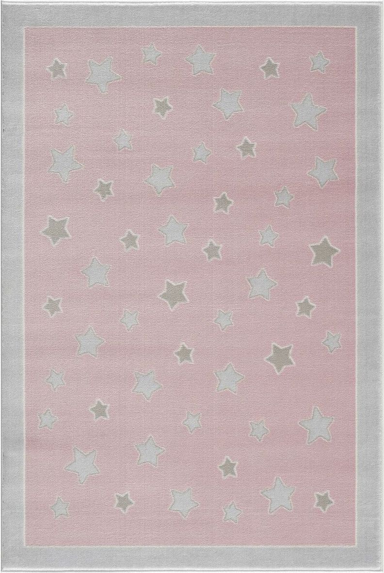 Koberec LIVONE Planet 30539-0 120x180 cm růžová - obrázek 2