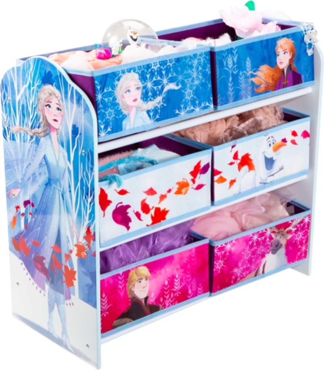 Ourbaby dětská komoda Frozen 2 MDF deska mix barev - obrázek 1