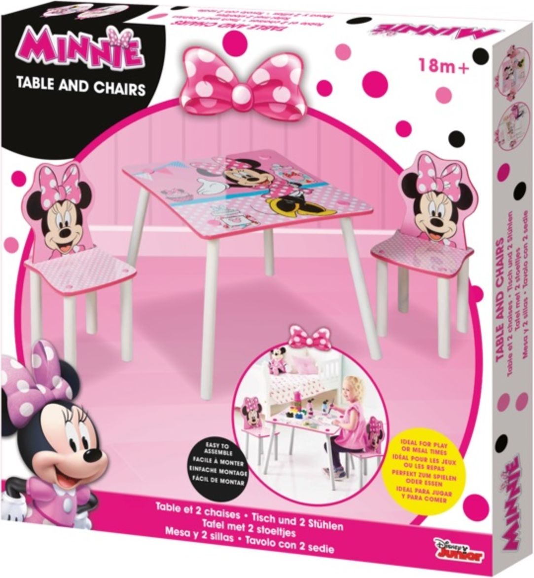 Dětský stůl s židlemi Minnie Mouse - obrázek 4