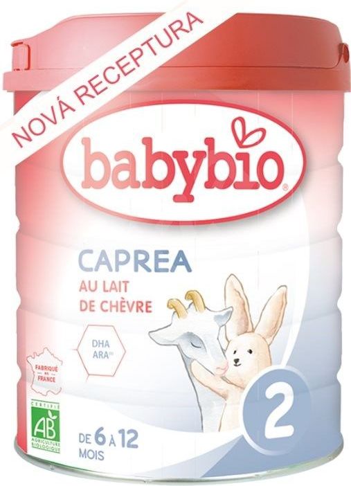 Kozí kojenecké mléko Babybio Caprea 2 800g New - obrázek 1