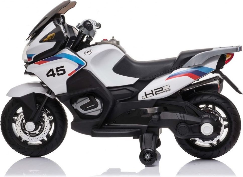 Elektrická motorka Sport Tourism - červená - obrázek 4