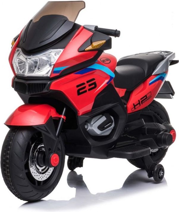 Elektrická motorka Sport Tourism - modrá - obrázek 3
