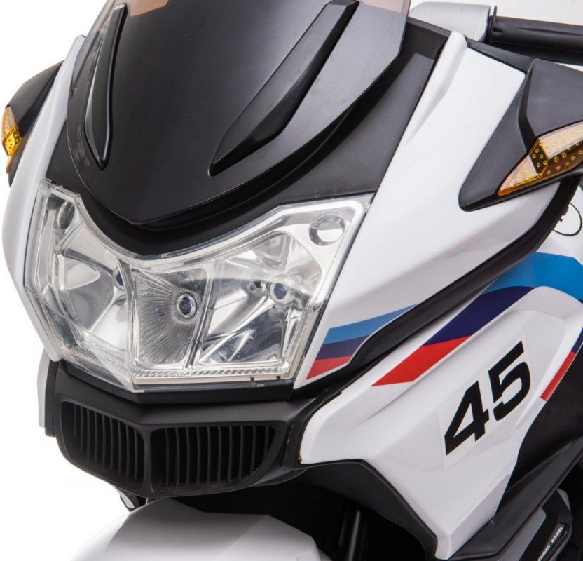 Elektrická motorka Sport Tourism - modrá - obrázek 12