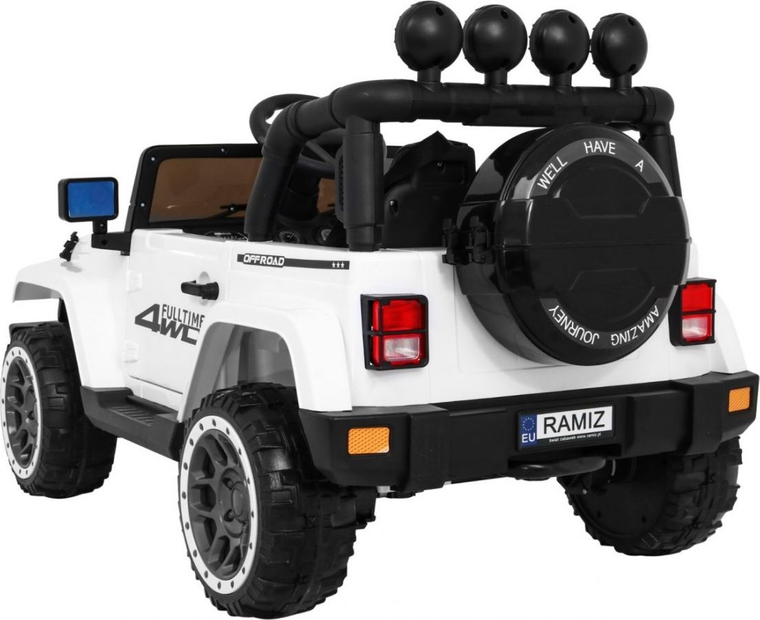 Elektrické terénní autíčko Full Time 4WD - červené - obrázek 12