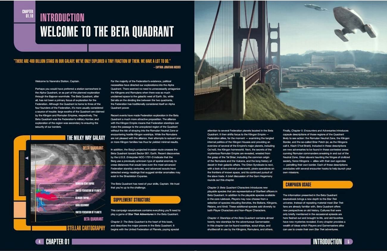 Modiphius Entertainment Star Trek: Adventures - Beta Quadrant Sourcebook - obrázek 2