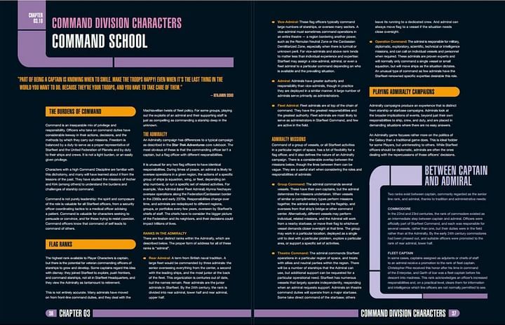 Modiphius Entertainment Star Trek: Adventures - Command Division Supplement - obrázek 2