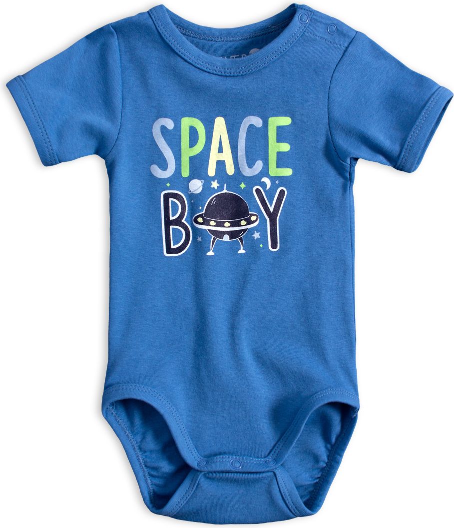 Kojenecké body VENERE SPACE BOY modré Velikost: 62 - obrázek 1
