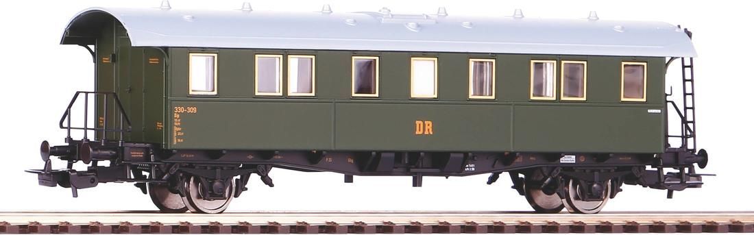 Piko Osobní vagón DR B III zelený - 53183 - obrázek 1