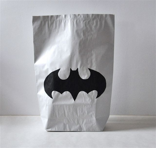 Designová papírová taška, malá, Batman - obrázek 1