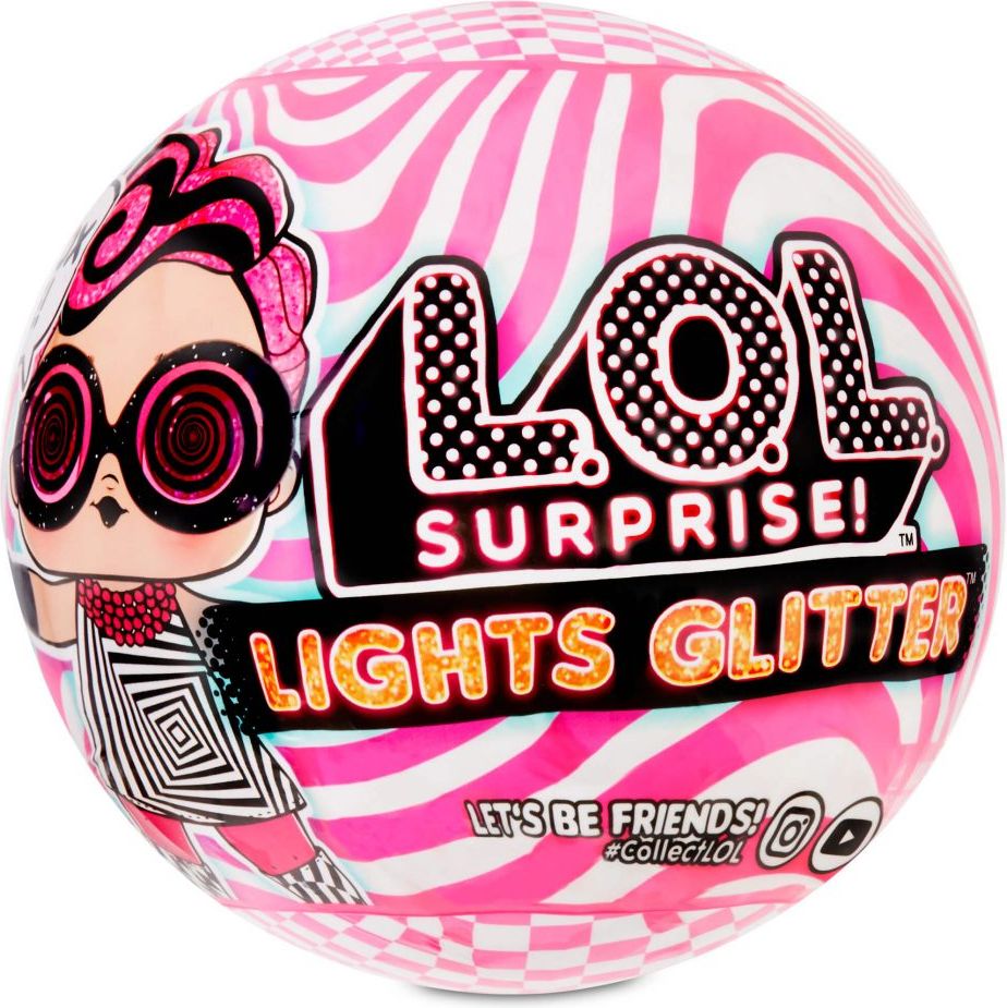 MGA L.O.L. Surprise! Neonová třpytková panenka - obrázek 1