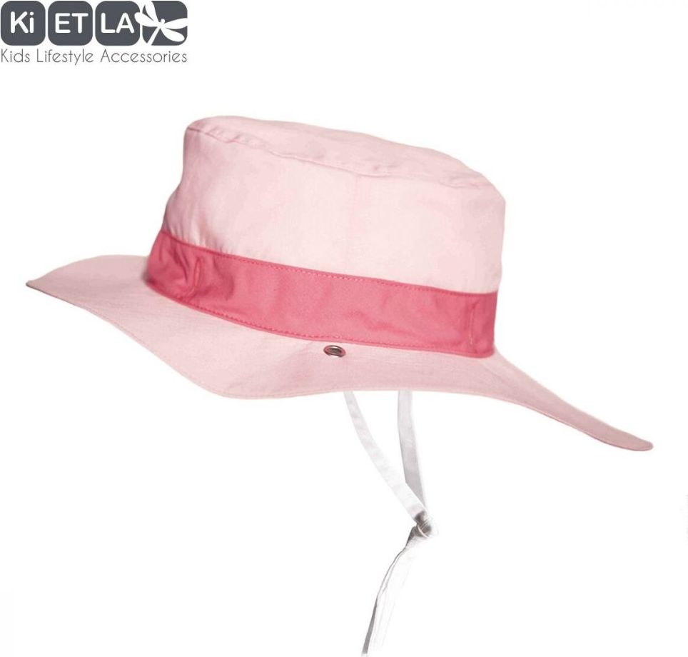 Klobouček s UV ochranou 4-6 let Kietla Panama Pink 2020 - obrázek 1