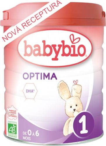 3x BABYBIO OPTIMA 1 kojenecké bio mléko (800 g) - obrázek 2
