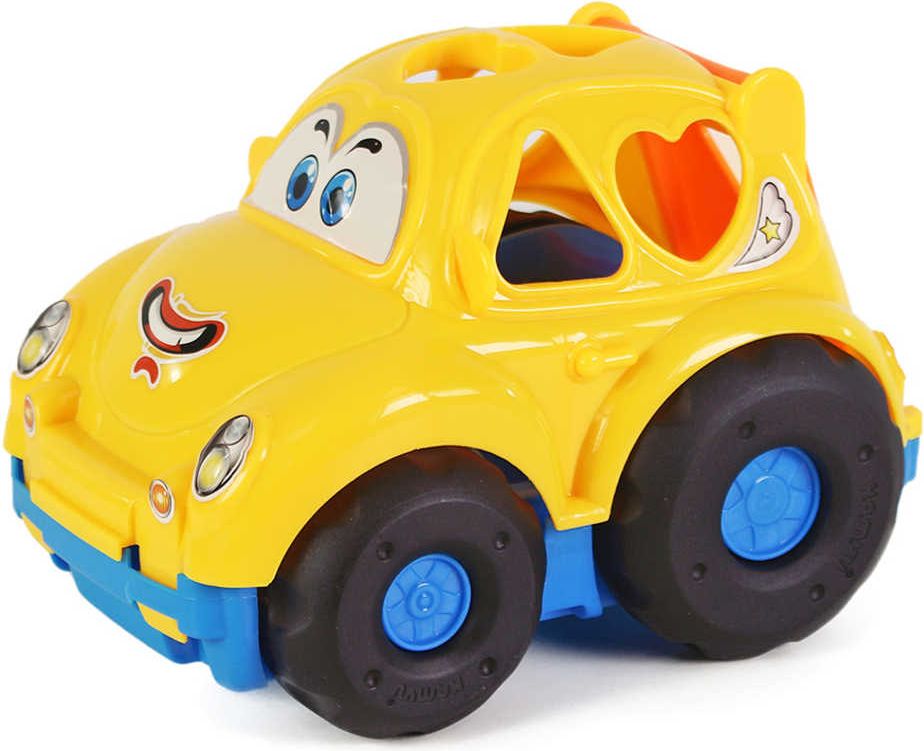 Baby auto vkládačka se 6 tvary počítání plast 2 barvy pro miminko - obrázek 6