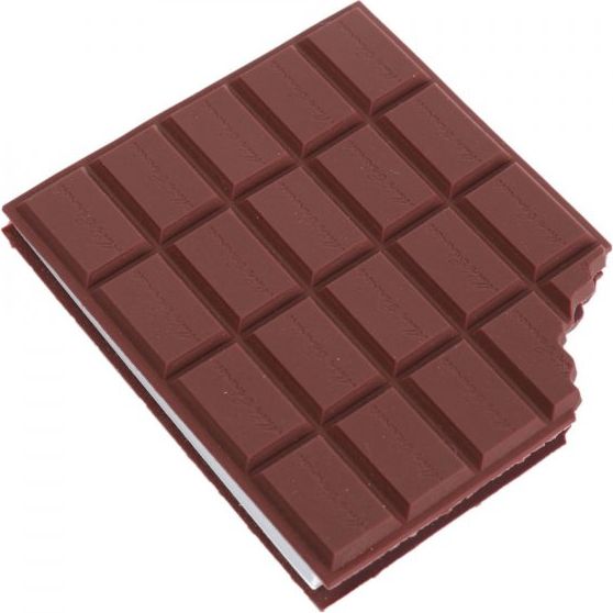 Poznámkový blok ukousnutá čokoláda - obrázek 4