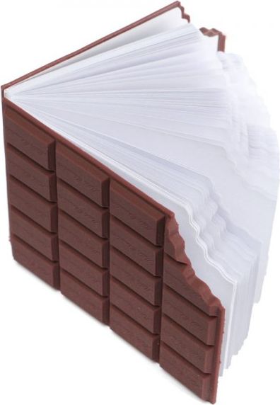 Poznámkový blok ukousnutá čokoláda - obrázek 5