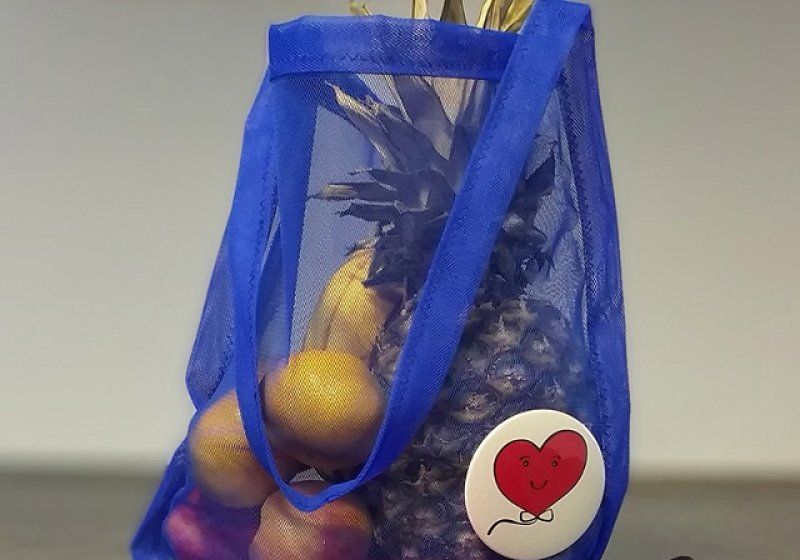 Sáčkovka Taška nákupní Varianta: fialová - obrázek 2