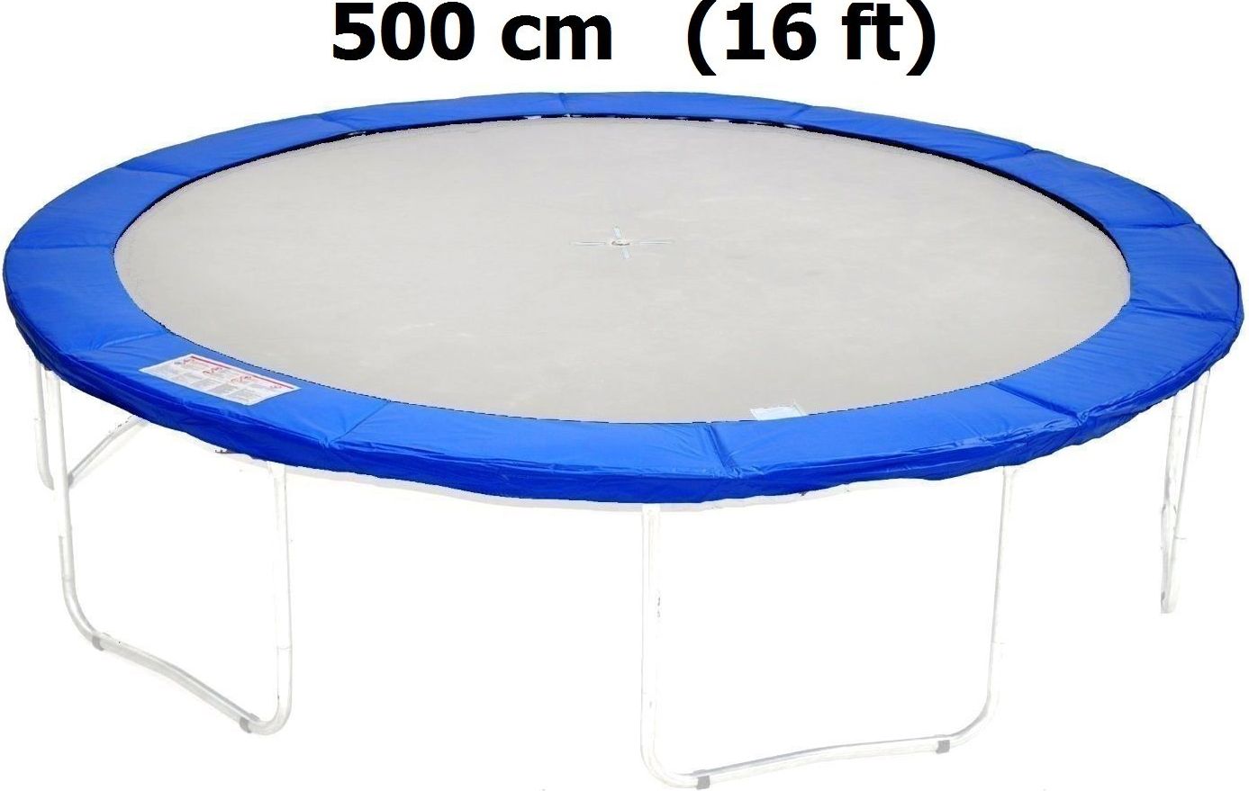 Kryt pružin na trampolínu 500 cm (16 ft) - světle zelený - obrázek 4