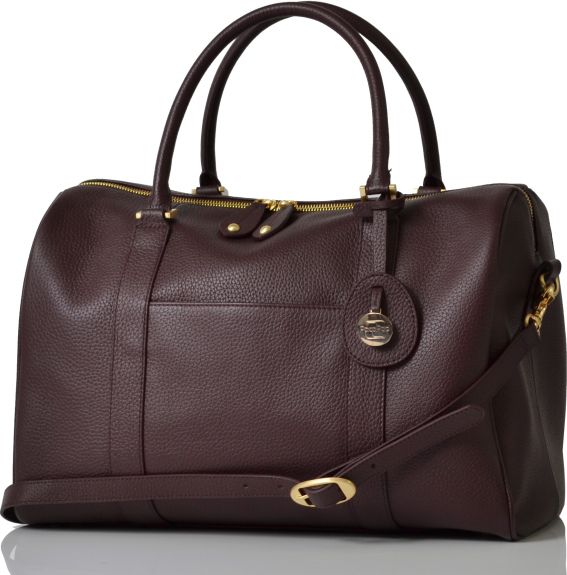 PacaPod FIRENZE claret - luxusní kožená kabelka i přebalovací taška - obrázek 1