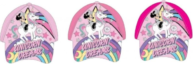 Setino · Dívčí kšiltovka Minnie Mouse s jednorožcem - Disney - motiv Unicorn Dreams - vel. 52 Růžová - obrázek 2
