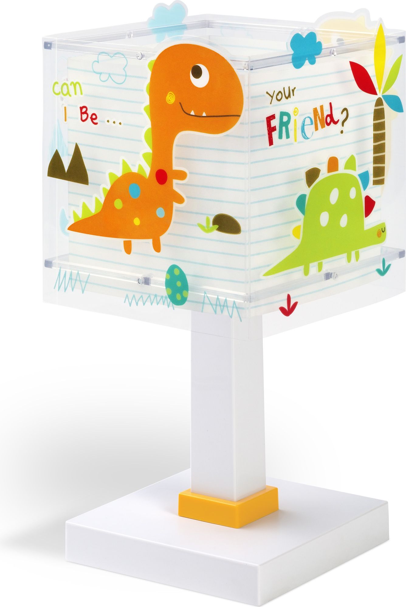 DĚTSKÁ STOLNÍ LAMPIČKA DINOS - obrázek 1