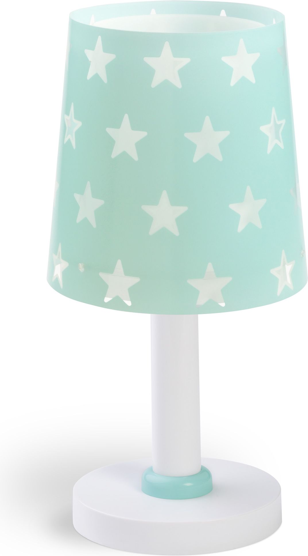 DĚTSKÁ STOLNÍ LAMPIČKA STARS GREEN - obrázek 1