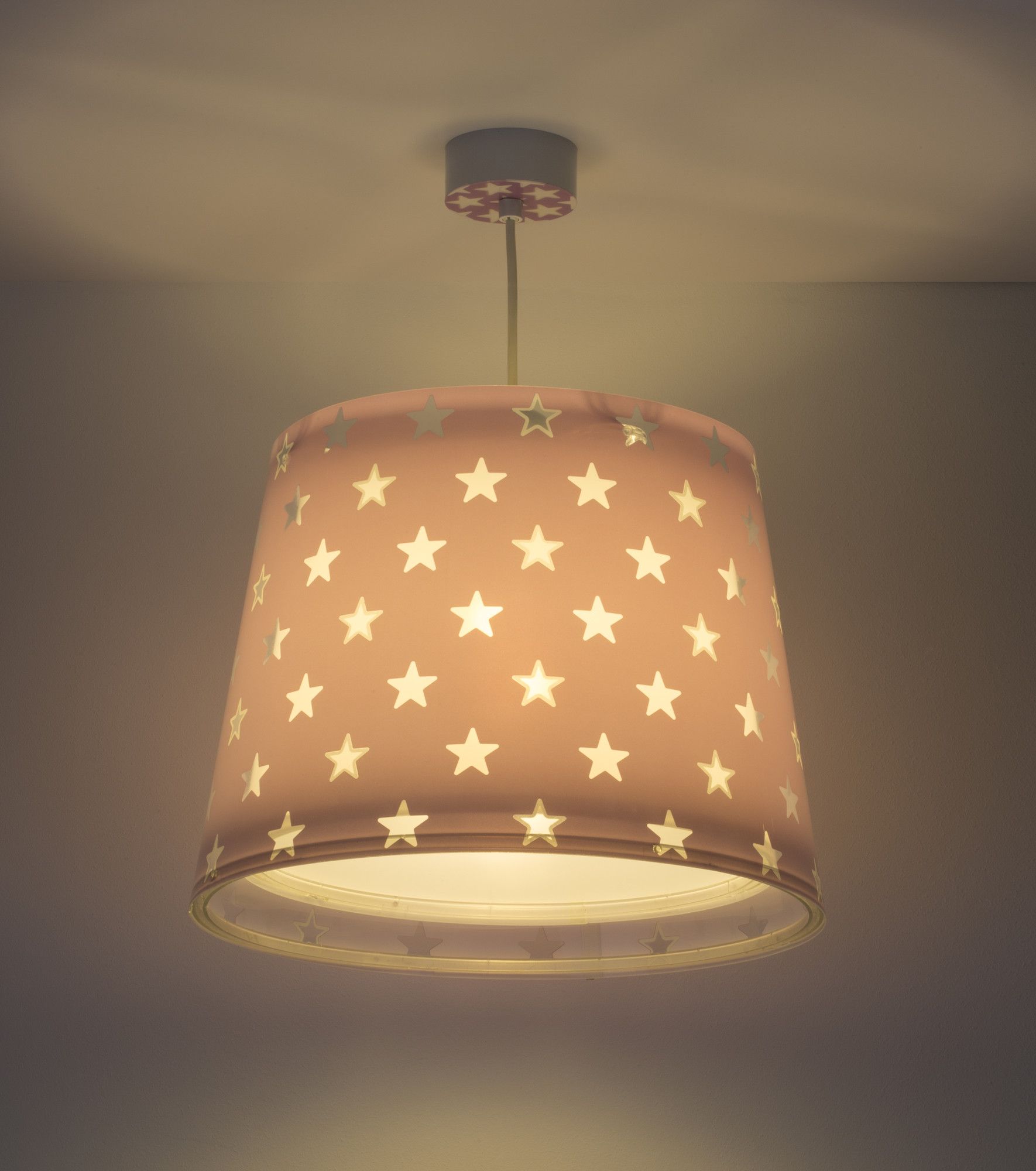 DĚTSKÉ ZÁVĚSNÉ SVÍTIDLO STARS PURPLE - obrázek 2