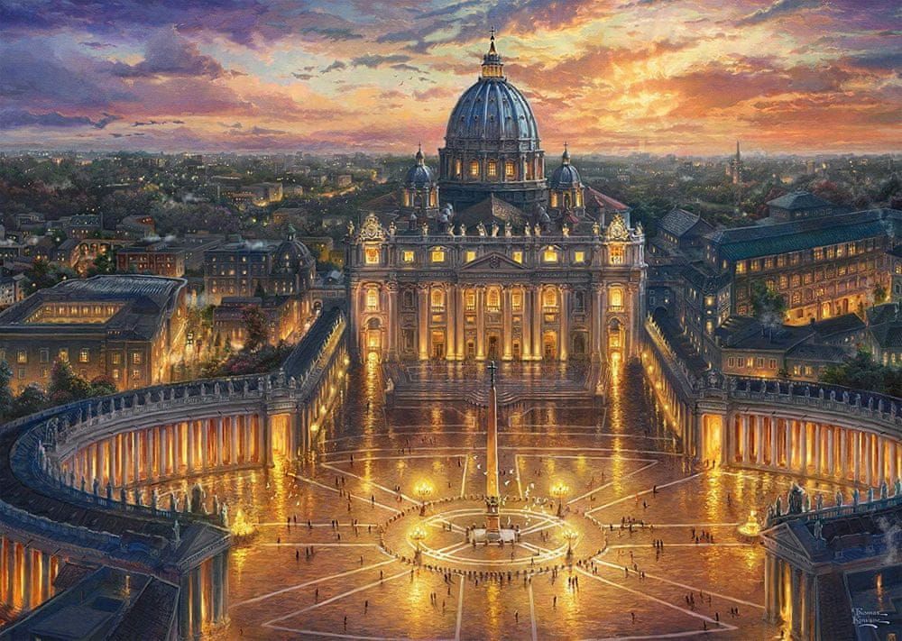 Schmidt Puzzle Vatikán, Itálie 1000 dílků - obrázek 1