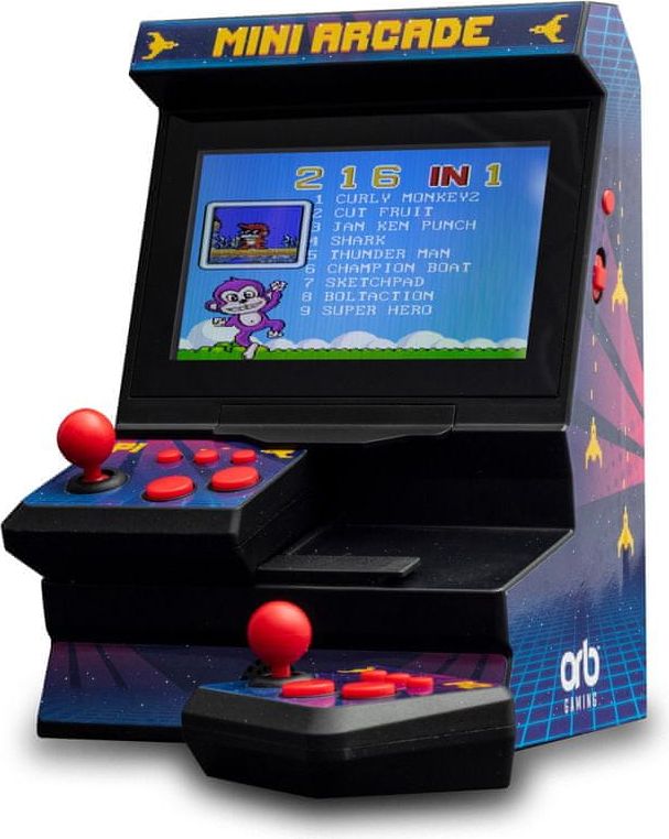 Orb Gaming ORB Dual Mini Arcade Automat - 300 her - obrázek 1