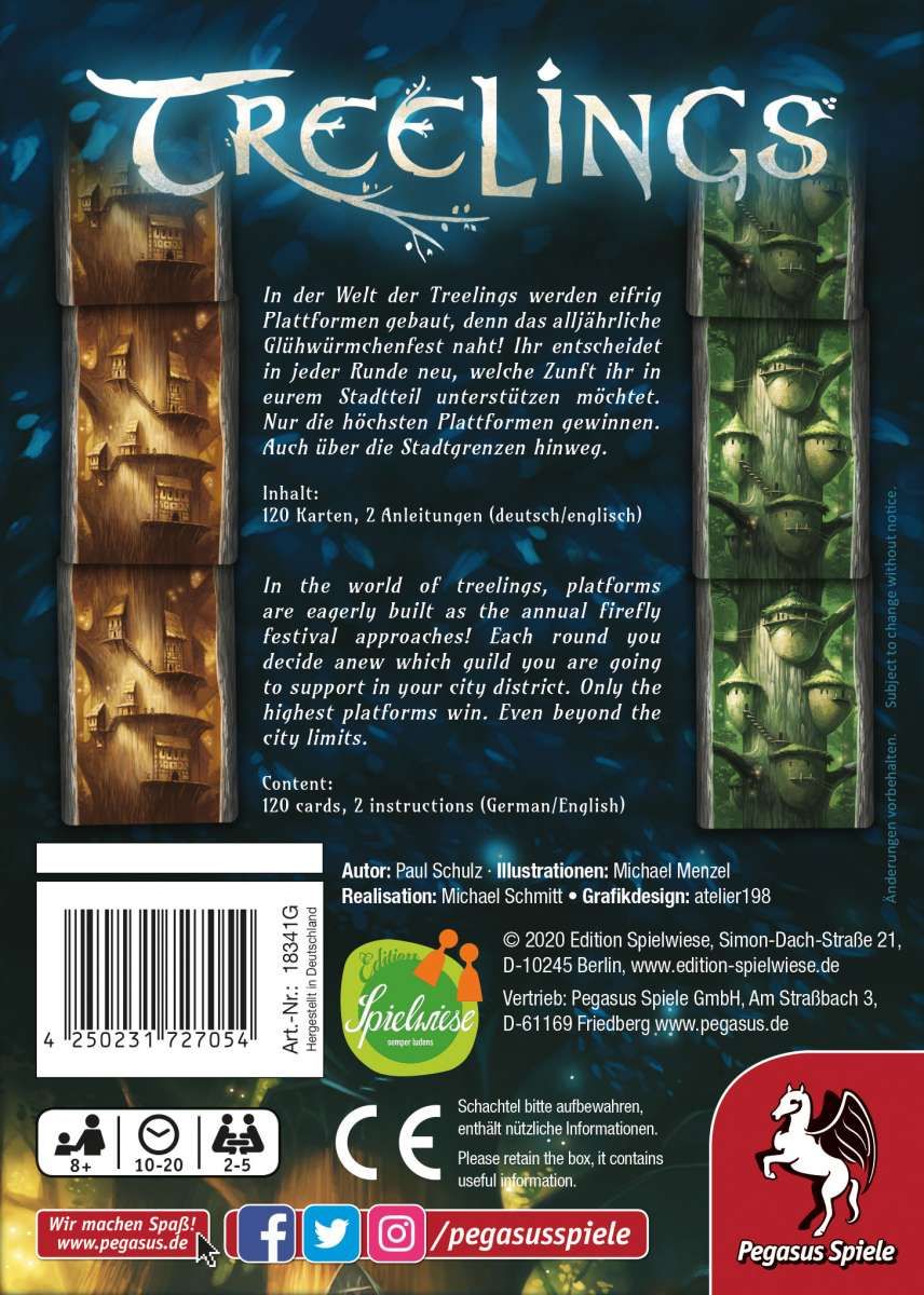 Pegasus Spiele Treelings EN/DE - obrázek 2