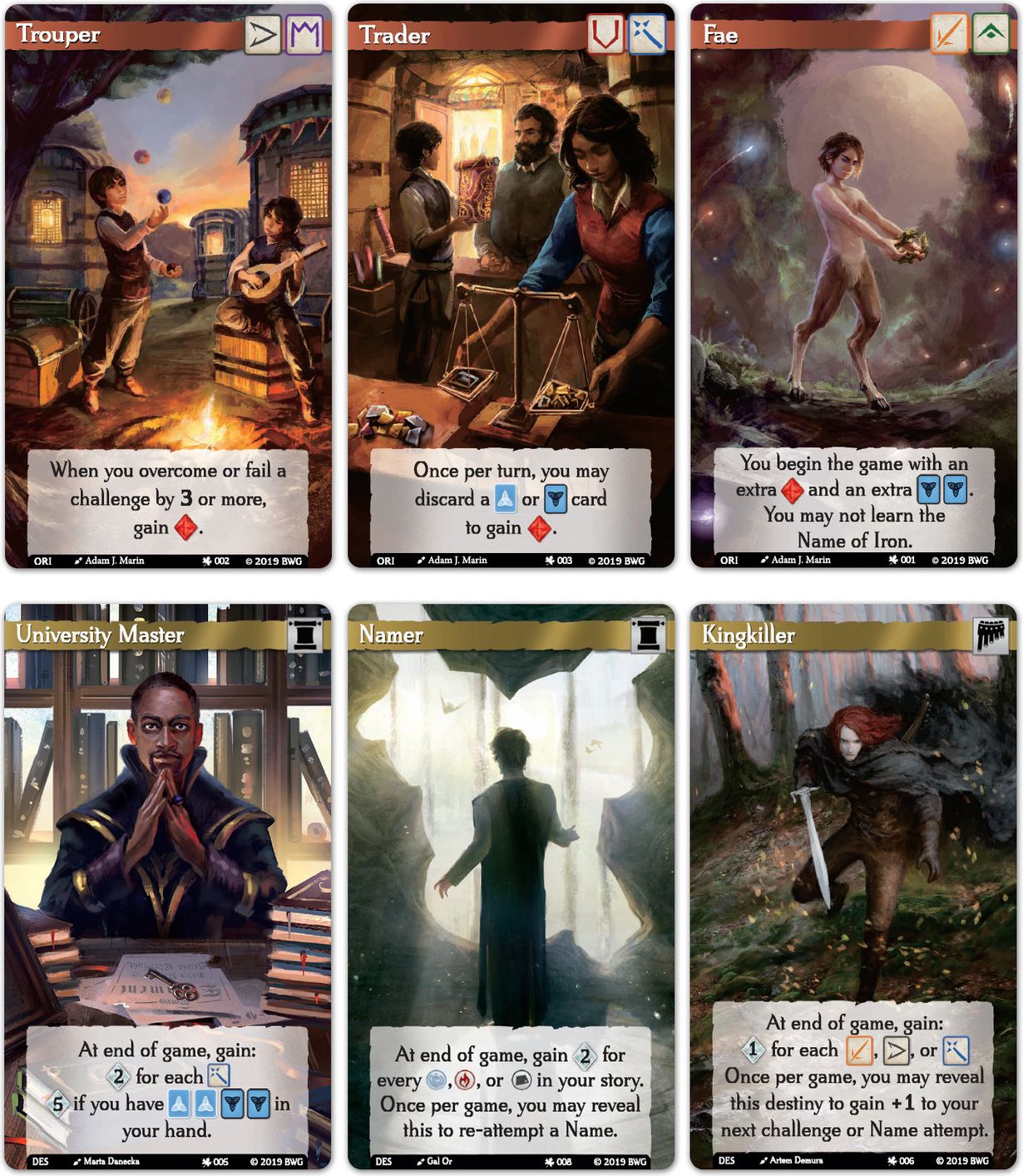 Brotherwise Games Call to Adventure: The Name of the Wind - obrázek 2