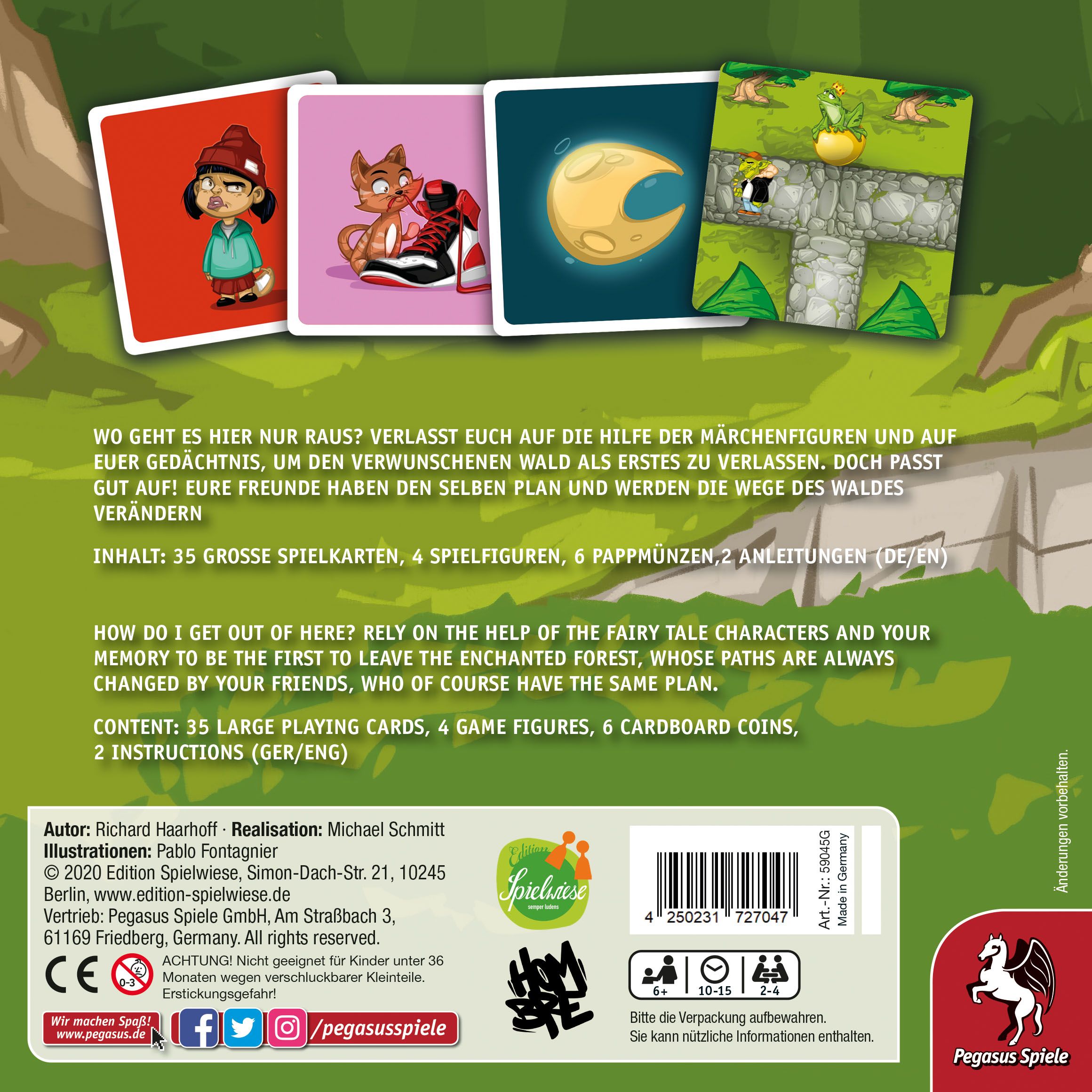 Pegasus Spiele Memorinth EN/DE - obrázek 2