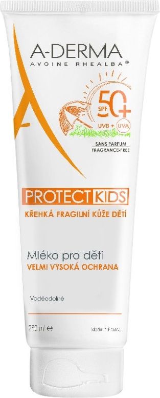 A-DERMA Protect Mléko pro děti SPF50+ 250ml - obrázek 1