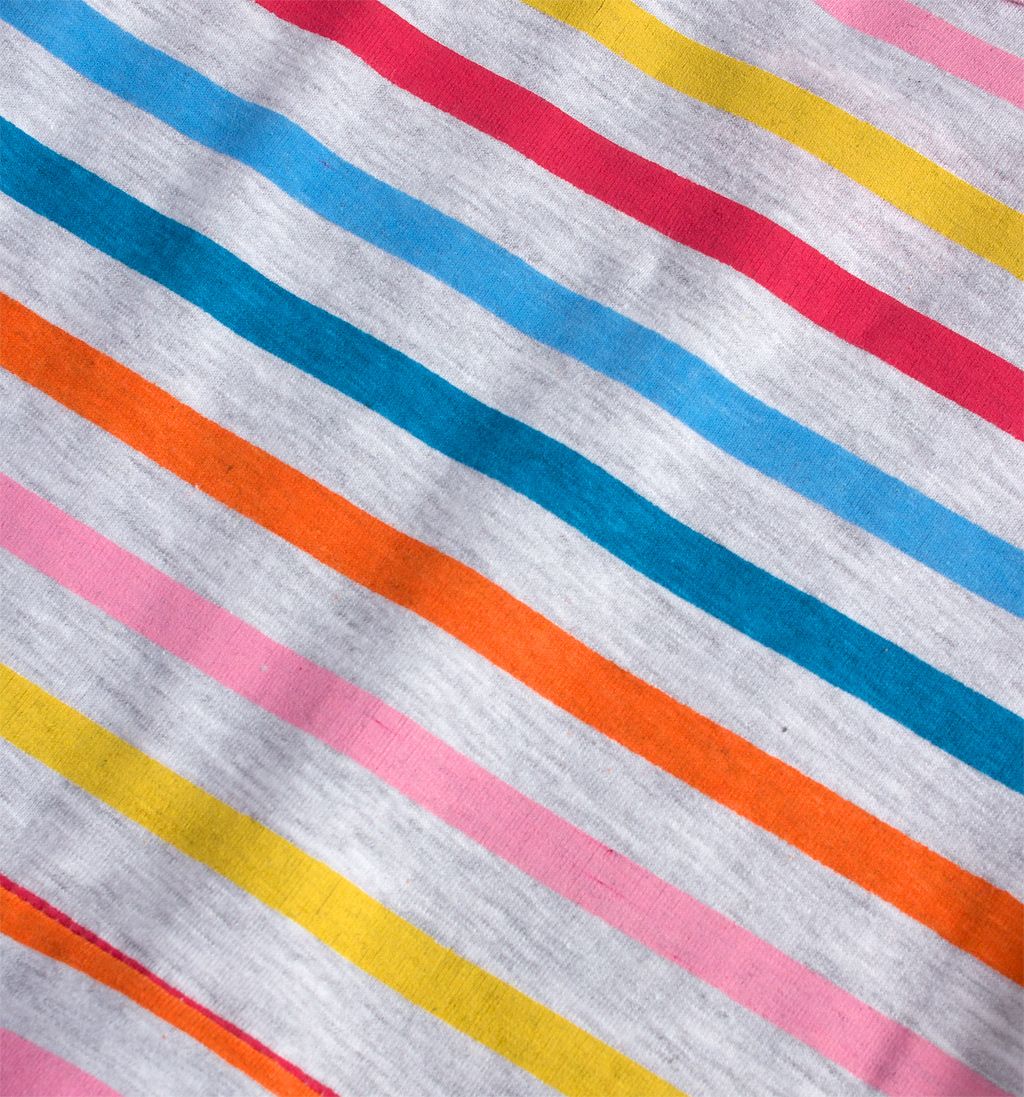 Dívčí šaty KNOT SO BAD COLOUR STRIPE Velikost: 98 - obrázek 2
